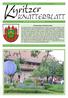 K KNATTERBLATT. yritzer. Kulturzentrum Klosterviertel