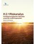 H.2.1Riskanalys Företagsövergripande riskanalys avseende ersättningssystem