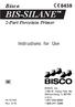 BIS-SILANE. Bisco Instructions for Use. 2-Part Porcelain Primer