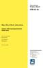 IPR Äspö Hard Rock Laboratory. International Progress Report. Update of the hydrogeochemical model Marcus Laaksoharju Geopoint AB