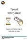 Tips på timer-appar. Appar som hjälper dig att hålla koll på tiden