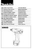 GB Cordless Impact Driver Instruction Manual Tournevis à chocs sans fil Manuel d instructions Akku-Schlagschrauber Betriebsanleitung