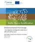 Ammonia emissions from storage