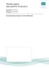 Teknisk rapport SIS-CEN/TR 16130:2013