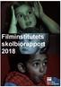 Filminstitutets skolbiorapport 2018