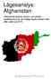 Lägesanalys: Afghanistan