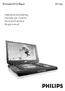 Portable DVD Player PET1002. Gebruikershandleiding Manuale per l'utente Användar-handbok Brugermanual