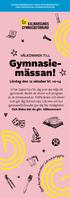 GYMNASIESÄRSKOLAN JENNY NYSTRÖMSSKOLAN LARS KAGGSKOLAN STAGNELIUSSKOLAN VÄLKOMMEN TILL