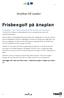 Frisbeegolf på ånaplan