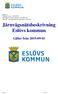 Järnvägsnätsbeskrivning Eslövs kommun