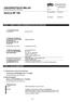 SÄKERHETSDATABLAD enligt Förordning (EG) nr 1907/2006. StoCryl BF 700 1/12. Ref /E. Rev. nr Revisionsdatum