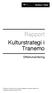 Rapport Kulturstrategi i Tranemo. Effektutvärdering