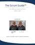 The Scrum Guide. Den definitive guiden till Scrum: Spelets regler. November 2017