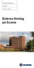 Externa företag på Scania