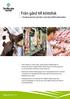 Från gård till köttdisk Konkurrensen på den svenska köttmarknaden