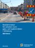 Utförandeskedet 3. Bestämmelser för arbeten inom gatu- och spårområden i Göteborg. (Blå Boken) 2013-04-08