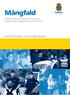 Mångfald. Polisens nationella policy och plan för mångfald och likabehandling 2010-2012. Nationell policy och handlingsplan