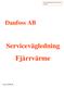 Servicevägledning Danfoss fjärrvärme Utgåva 4. Danfoss AB. Servicevägledning Fjärrvärme. Datum 10-04-28.