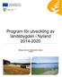 Program för utveckling av landsbygden i Nyland 2014-2020