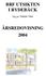 BRF UTSIKTEN I RYDEBÄCK. Org.nr 769609-7984 ÅRSREDOVISNING 2004