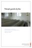Nässjö gamla kyrka. Antikvarisk medverkan i samband med byte av värmesystem, nytt styr- och reglersystem m.m.