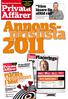 Annons- prislista. Nr 10 oktober 2010. vinstaktier för 2011 Varning för obligationsbubbla. Så får du 10 procent ränta
