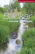 Guide till bäckrestaurering. Bäckar. levande landsbygd