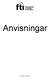 Anvisningar Gäller från 1 april 2015