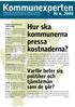 Kommunexperten. Hur ska kommunerna pressa kostnaderna? Varför beter sig politiker och tjänstemän som de gör? Analyserade kommuner i KE 6/2008