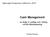 Cash Management. - en studie av netting som verktyg vid likviditetshantering. Pernilla Hansson