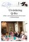 Utvärdering Q-Biz Affärs- och kompetensarena för kvinnor i Västernorrland