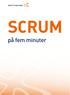 SCRUM. på fem minuter