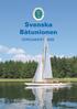 Svenska Båtunionen. Verksamhet 2009