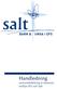 Handledning ansvarsfördelning & ekonomi mellan EFS och Salt