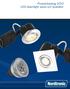 Produktkatalog 2013 LED downlight spots och ljuskällor