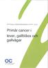 Primär cancer i lever, gallblåsa och gallvägar