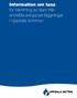 Information om taxa för hämtning av slam från enskilda avloppsanläggningar i Uppsala kommun