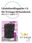 Likabehandlingsplan 1.5 för Vi Ungas förbundsnivå. Mars 2013 - augusti 2013