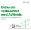 Utöka din verksamhet med AdWords. Följ våra tips och se ditt AdWords-konto blomstra