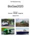 Kort Rambeskrivning. BioGas2020. Interreg V Öresund Kattegat - Skagerrak. Januari 2015