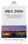 RB/S 2006 OCH TILLGÅNG PÅ HOTELLRUM INOM STOCKHOLMS KOMMUN HANS-ÅKE PETERSSON KONSULT AB