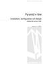 Pyramid e-line. Installation, konfiguration och design. Handbok för version 3.40A. (Version 1.2. 110601)