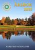 ÅRSBOK KARLSTAD GOLFKLUBB
