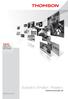 THS 221. Digital High Definition Satellitmottagare. Evolution. Emotion. Passion. www.thomsonstb.net. Bruksanvisning