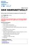 GSH HAMNAKTUELLT. Härmed kallas Du till höstmöte torsdagen den 29 november 2012.