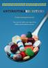 Undervisningsmaterial. Hur, när och varför samt vägar till en hållbar antibiotikakonsumtion