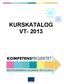 KURSKATALOG VT- 2013