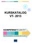 KURSKATALOG VT- 2013