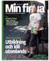 Utbildning och idé utomlands