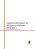 Likabehandlingsplan för Åklagarmyndigheten 2012-2014 ÅM-A 2012-0296 Reviderad 2012-04-23